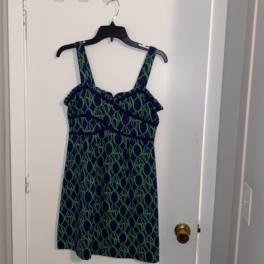 Lilly Pulitzer Sundress Blue and Green